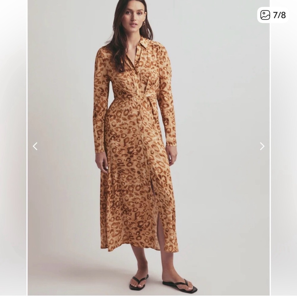 Favorite daughter, leopard print dress